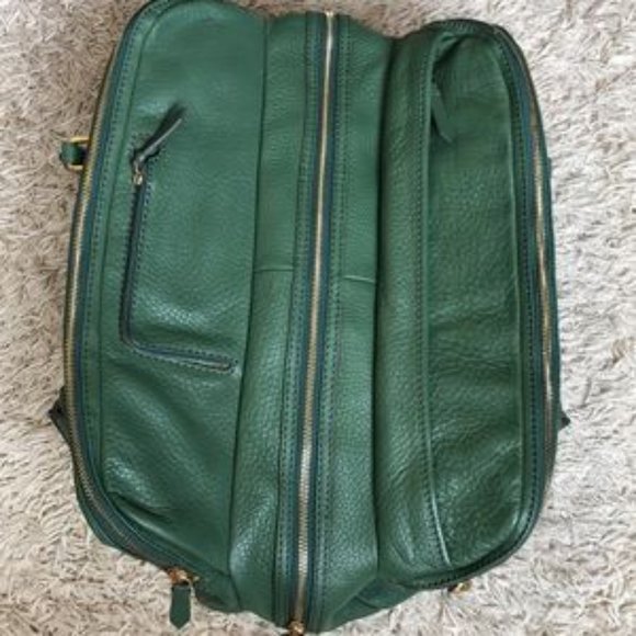 NWT Cole Haan pebbled leather small travel duffel - Picture 6 of 6